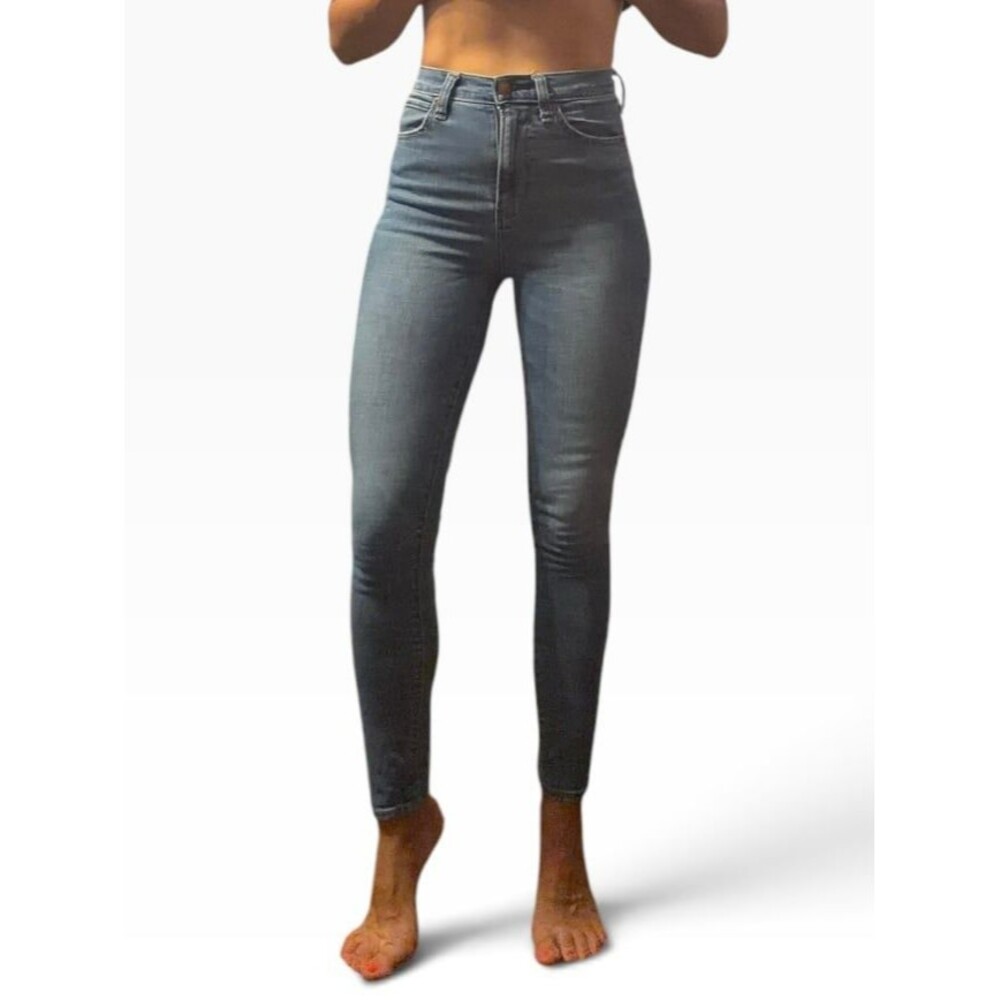 Abercrombie and Fitch super skinny ankle high rise 25 0